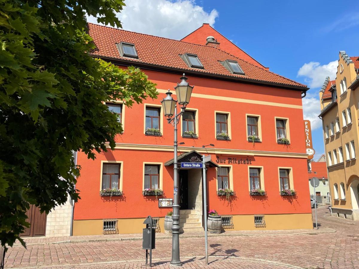 "Zur Altstadt - Am Fusse Der Osterburg" Gaststaette, Pension, Fewo Weida 외부 사진